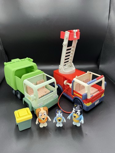 Bluey heeler recycling truck - bluey,