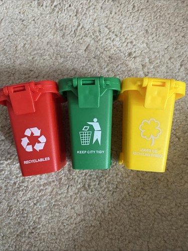 Toy bin lorry - bin, recycle