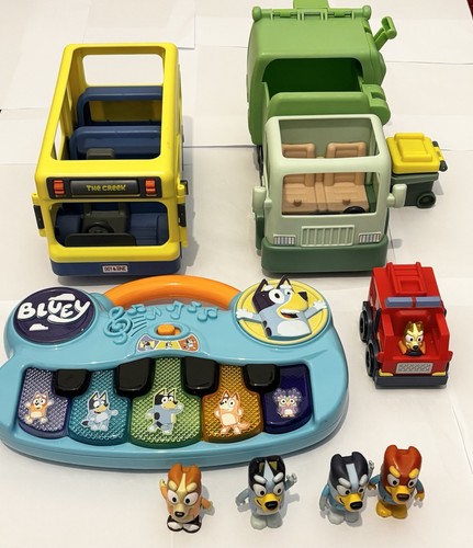 Bluey toy bundle bin - bin, lorry
