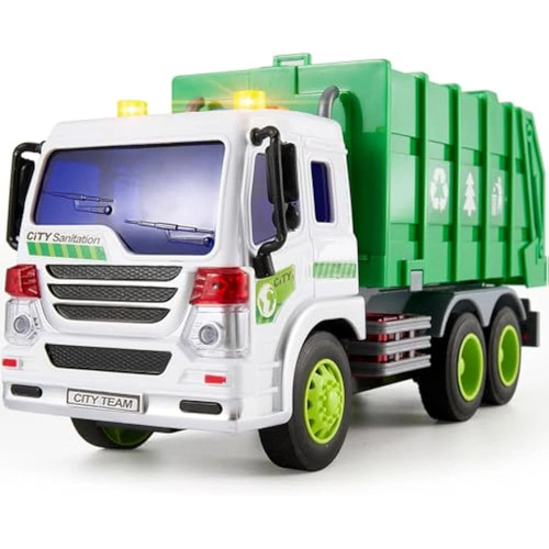 Hersity garbage truck bin - garbage,