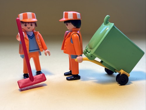 Playmobil keeping our - our, roads