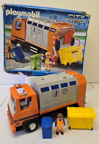 Playmobil 4418 recycling truck - playmobil,