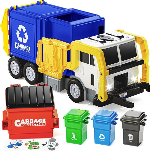 Blue bin lorry toy for - for, ages