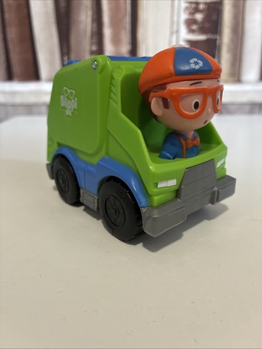 Blippi recycling truck bin - blippi,