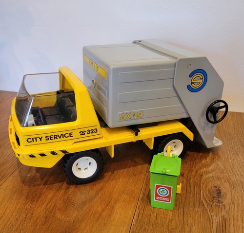 Vintage playmobil dustcart - vintage, /