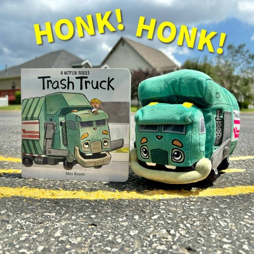 Merrymakers trash truck plush - merrymakers,