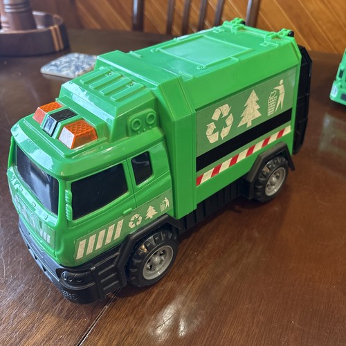Garbage truck recycling bin - ,