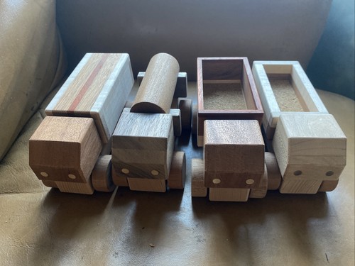 Bin hand made wooden - made, truck