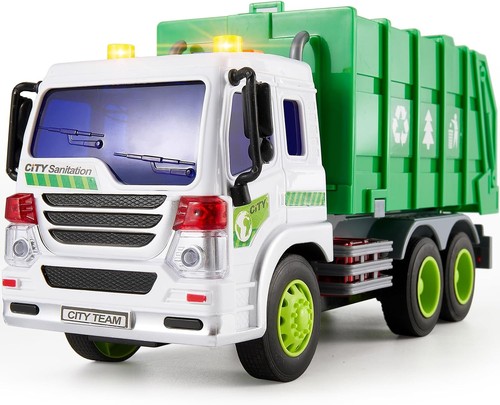 Garbage truck bin - truck, toys