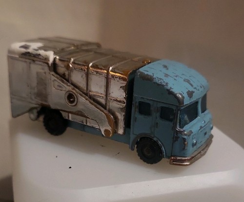 Vintage toy blue silver husky - vintage,
